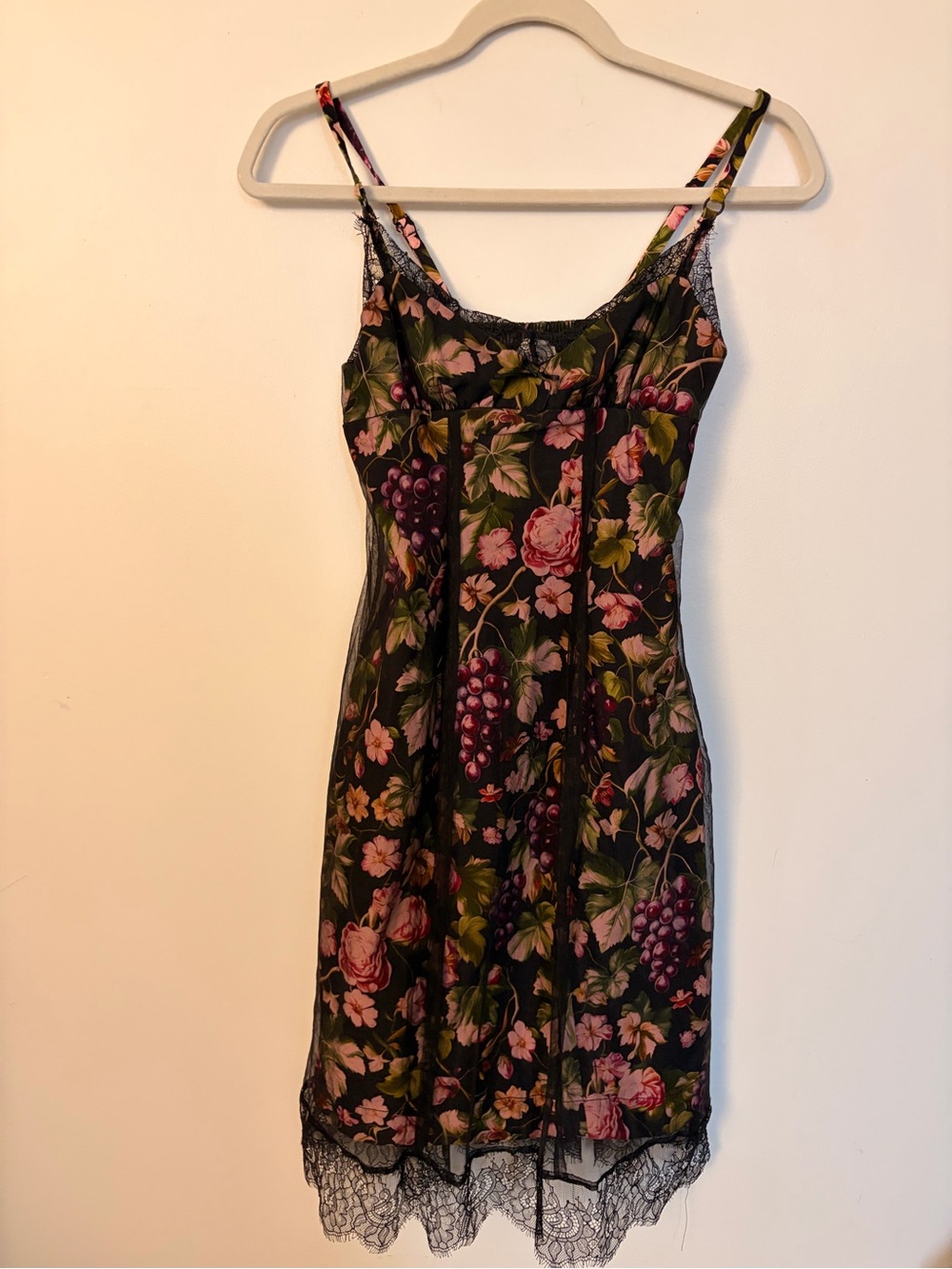 Anthropologie Maeve Floral Fruit Mesh Slip Dress - XXS - Picture 6 of 16
